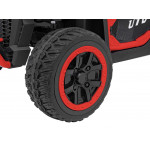 Elektrické autíčko Farmer Truck UTV Racing 4x75w červené